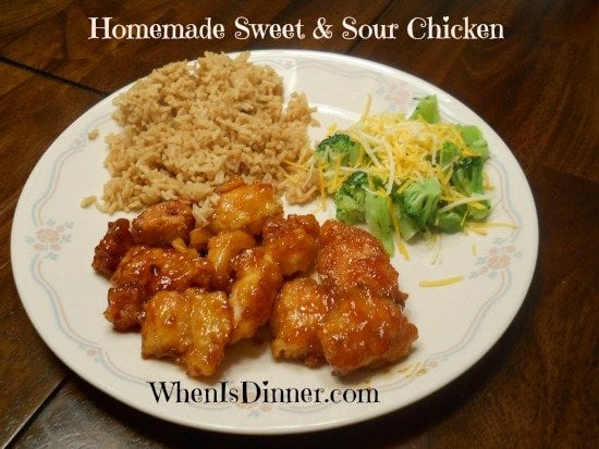 Sweet & Sour Chicken