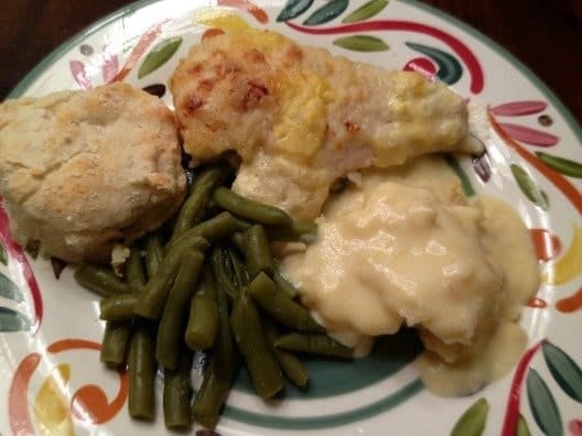 Buttermilk Chicken Plated