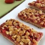 Healthy Strawberry Oatmeal Bars