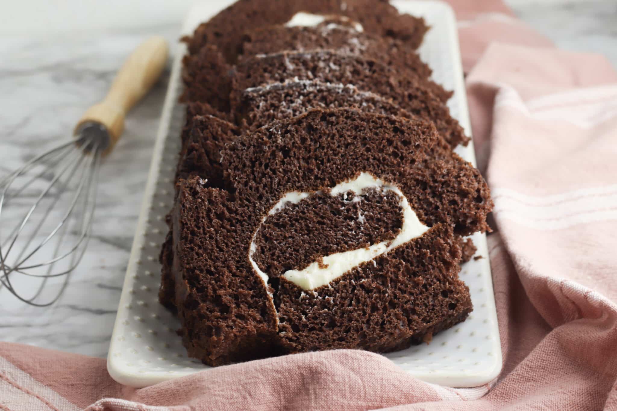 Chocolate Cake Roll with Cream Cheese Filling When is Dinner