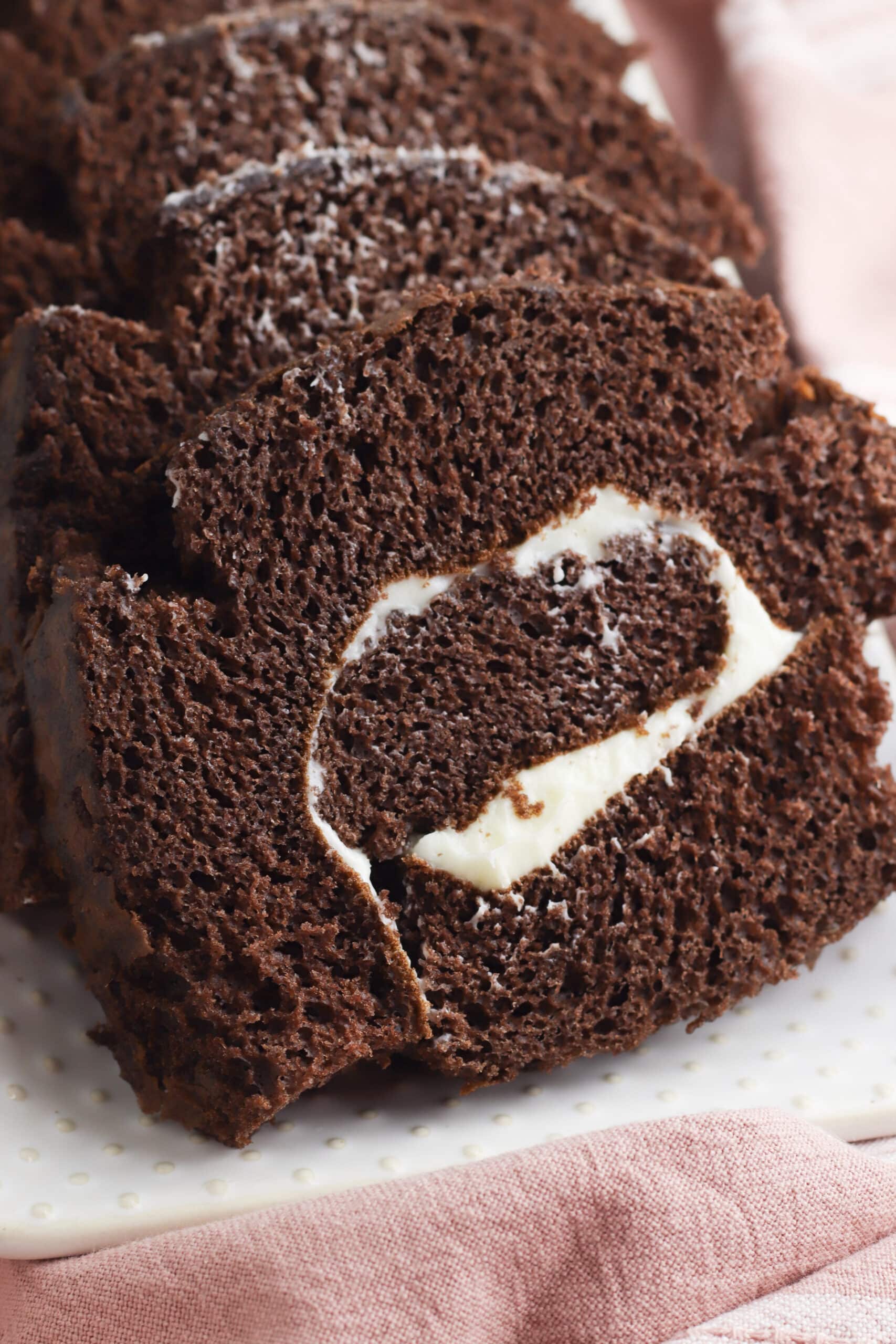 Chocolate Cake Roll with Cream Cheese Filling When is Dinner