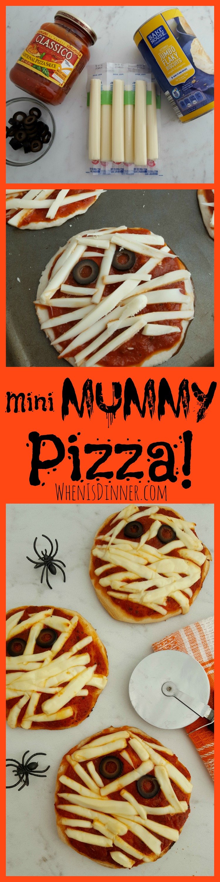 Mini Mummy Pizzas When is Dinner