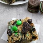 Mint Oreo Cookie Bars