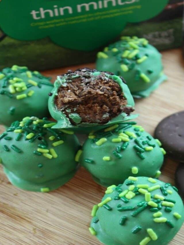 Thin Mint Truffles Story When is Dinner