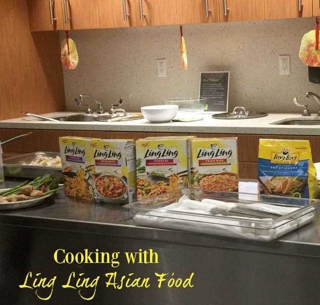 Ling Ling Asian Food is quick & easy to prepare and delicious to eat! Learn more about our experience with Chef Katie Chin. #LingLingAsianFood #BOS #ad