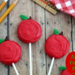 Apple Cookie Pops