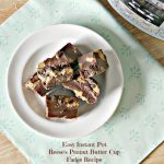 Easy Instant Pot Reese's Peanut Butter Cup Fudge Recipe