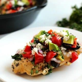 Low Carb Mediterranean Skillet Chicken-image