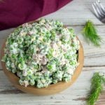 Easy Peasy Pea Salad
