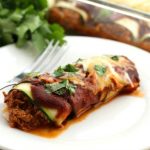 Zucchini Chicken Enchiladas