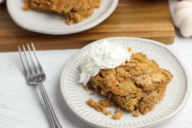 Pumpkin Apple Dump Cake