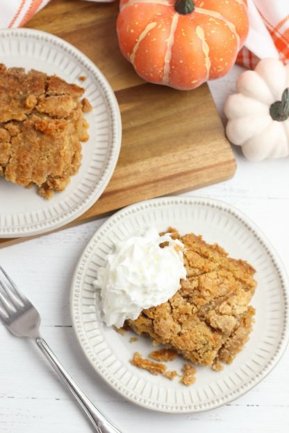 Pumpkin Apple Dump Cake