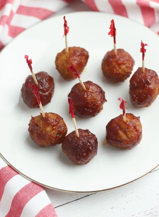Crock Pot Cranberry Meatballs