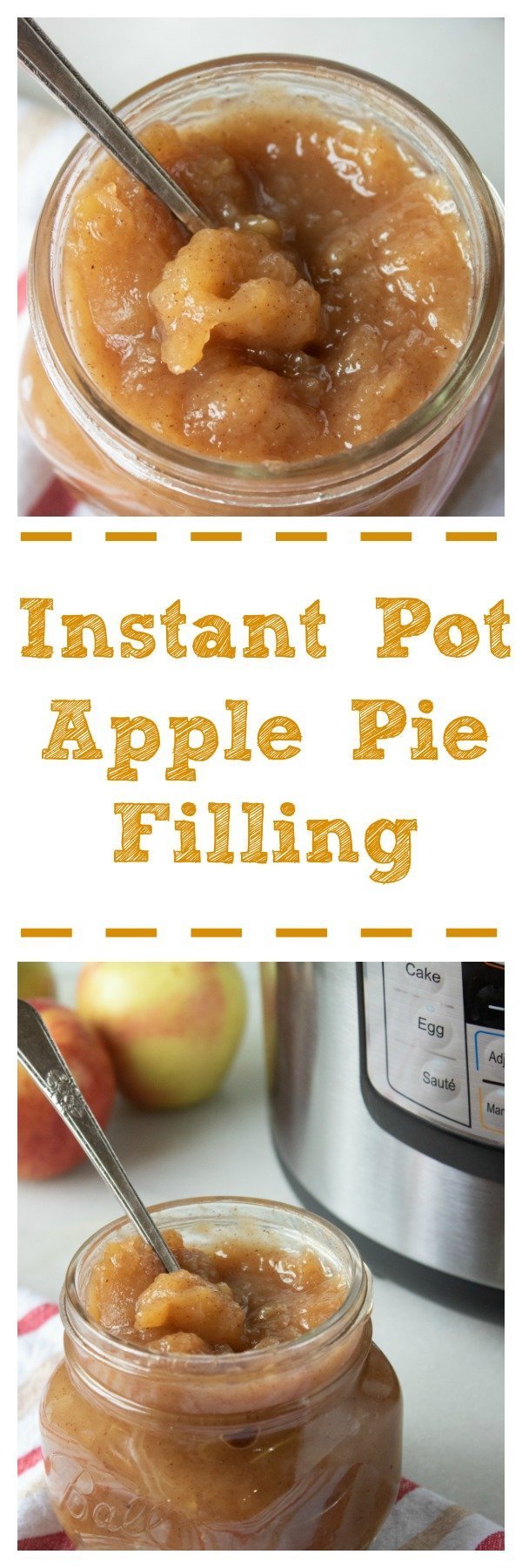 Instant Pot Apple Pie Filling When is Dinner