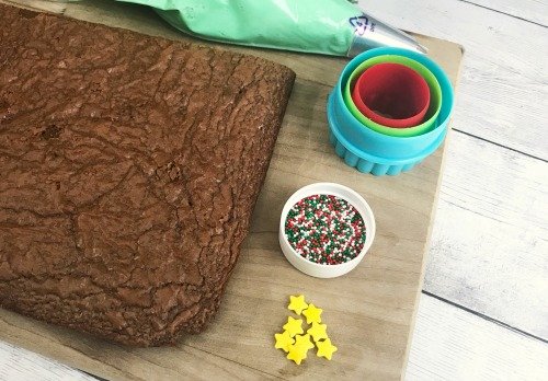 Brownie Christmas Trees