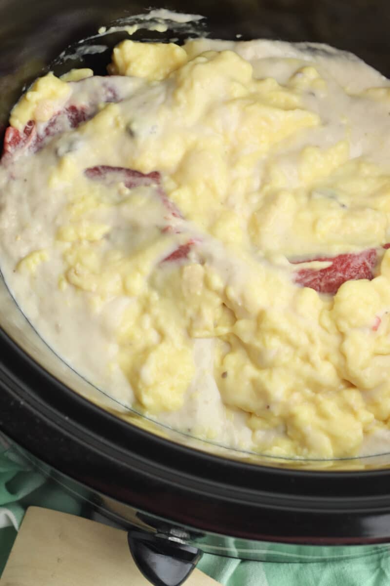 Creamy Crock Pot Round Steak  The Kitchen is My Playground