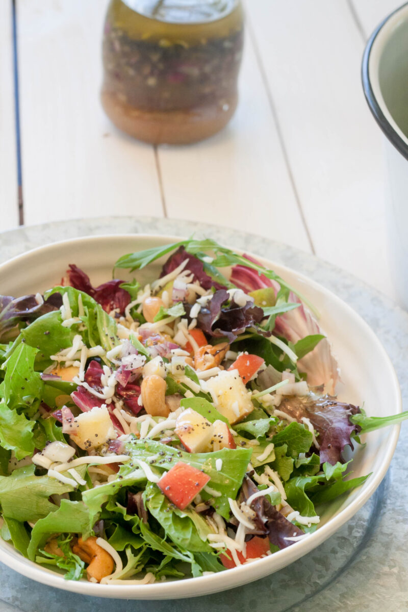 Apple Pear Spring Salad Mix