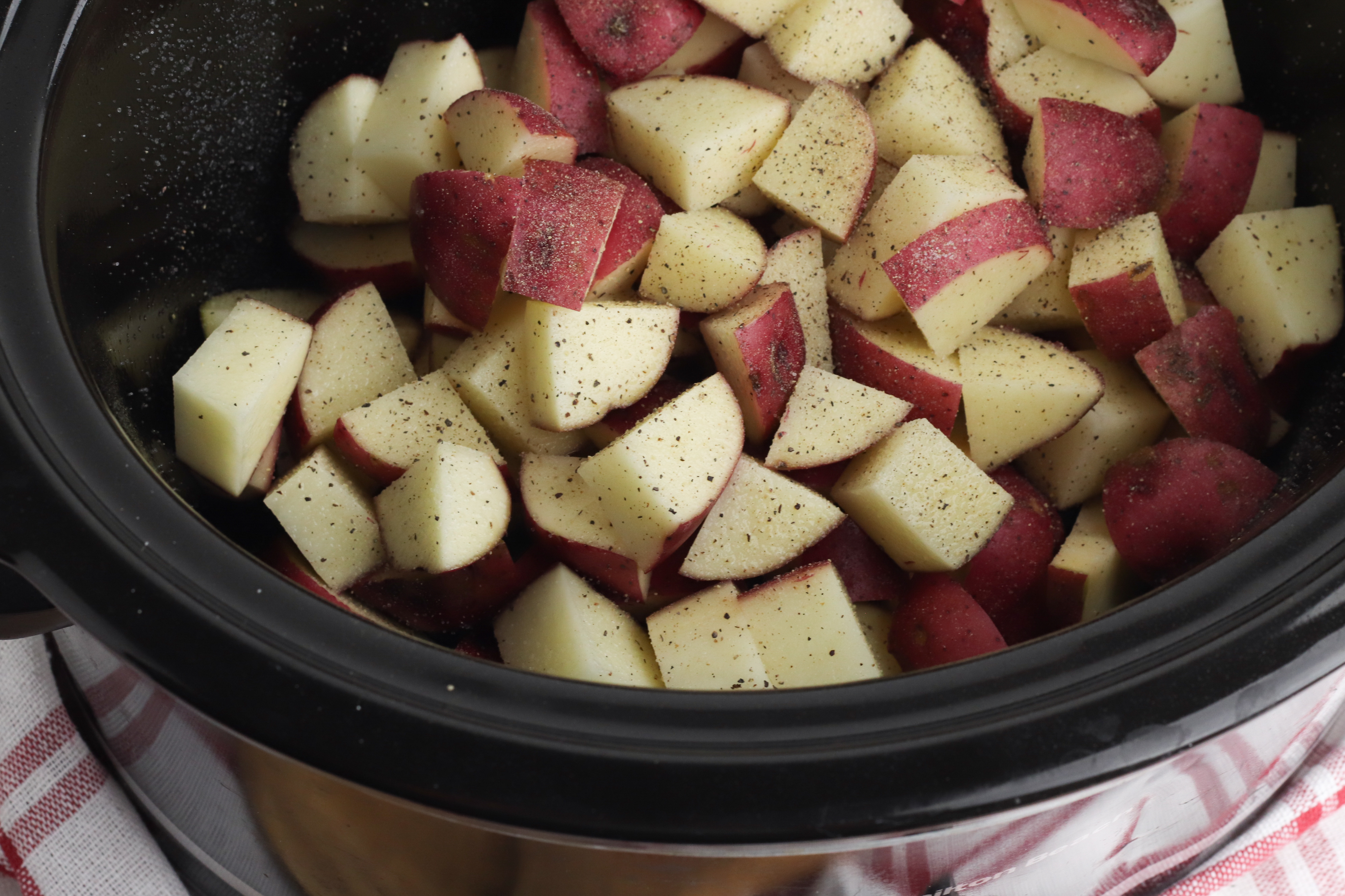 Slow Cooker Loaded Mashed Potatoes When is Dinner Slow Cooker Loaded