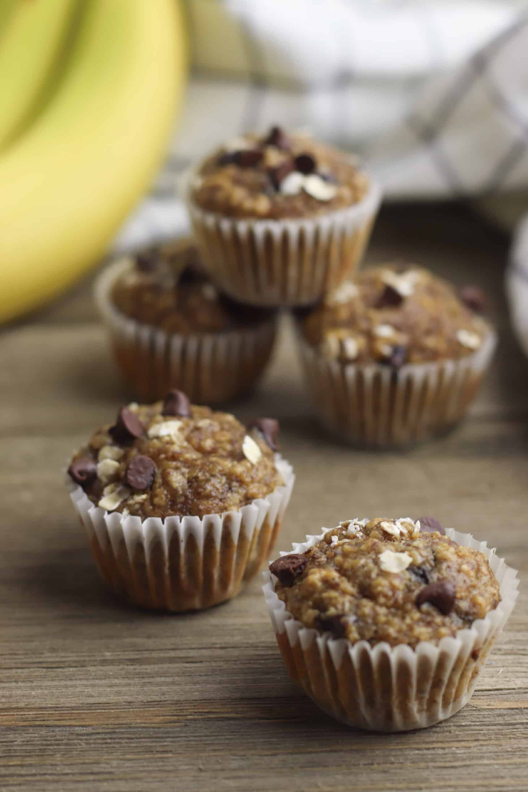 Peanut Butter Banana Oat Muffins When is Dinner Peanut Butter Banana