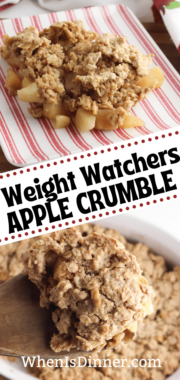 Weight Watchers Apple Crumble When is Dinner