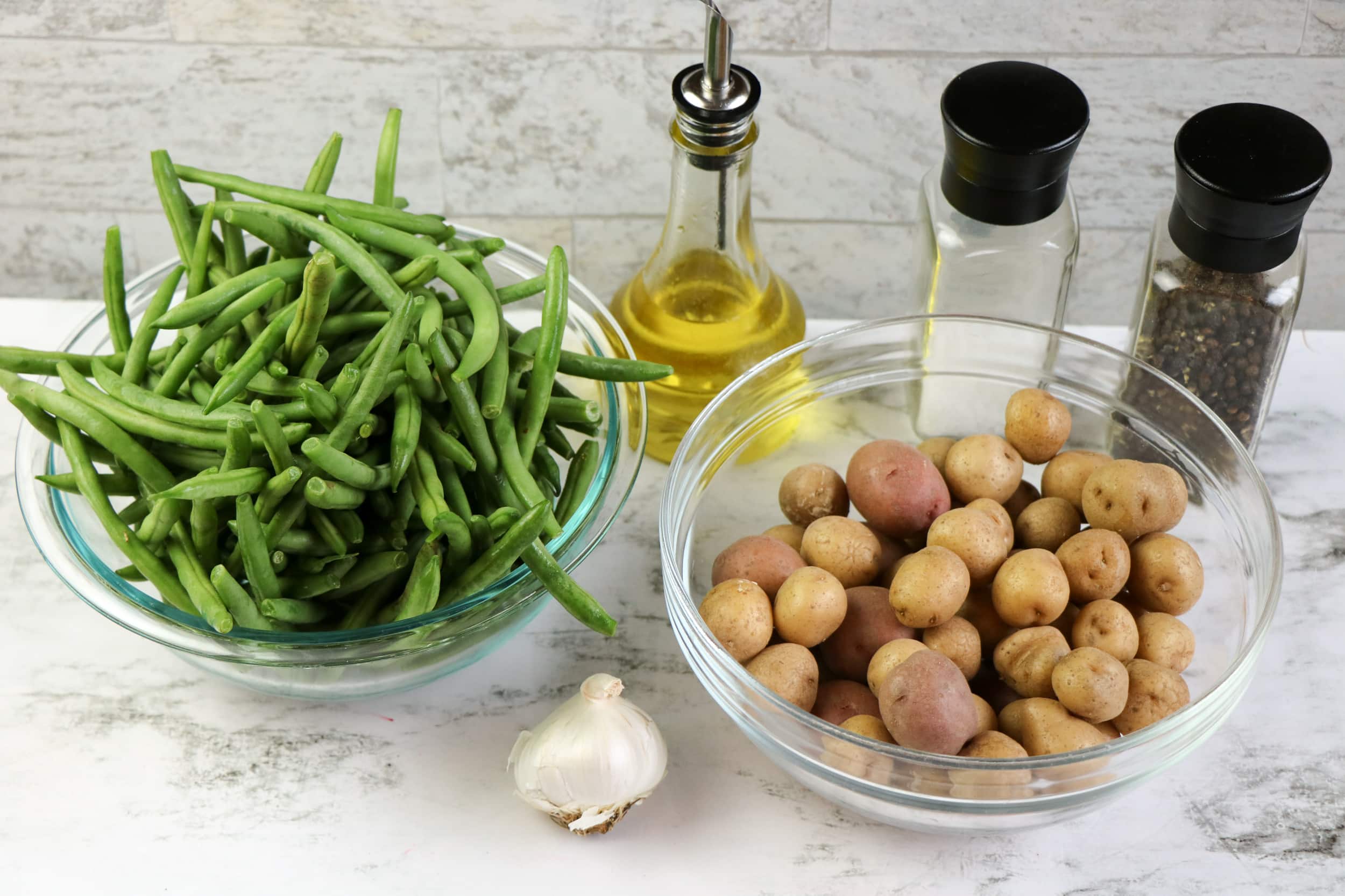Sheet Pan Garlic Potatoes And Green Beans When is Dinner Sheet Pan