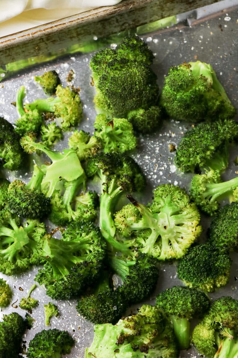 Sheet Pan Roasted Broccoli When is Dinner