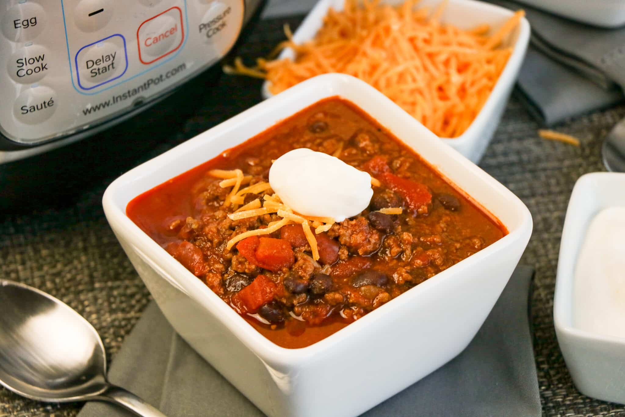 Instant Pot Chili When is Dinner