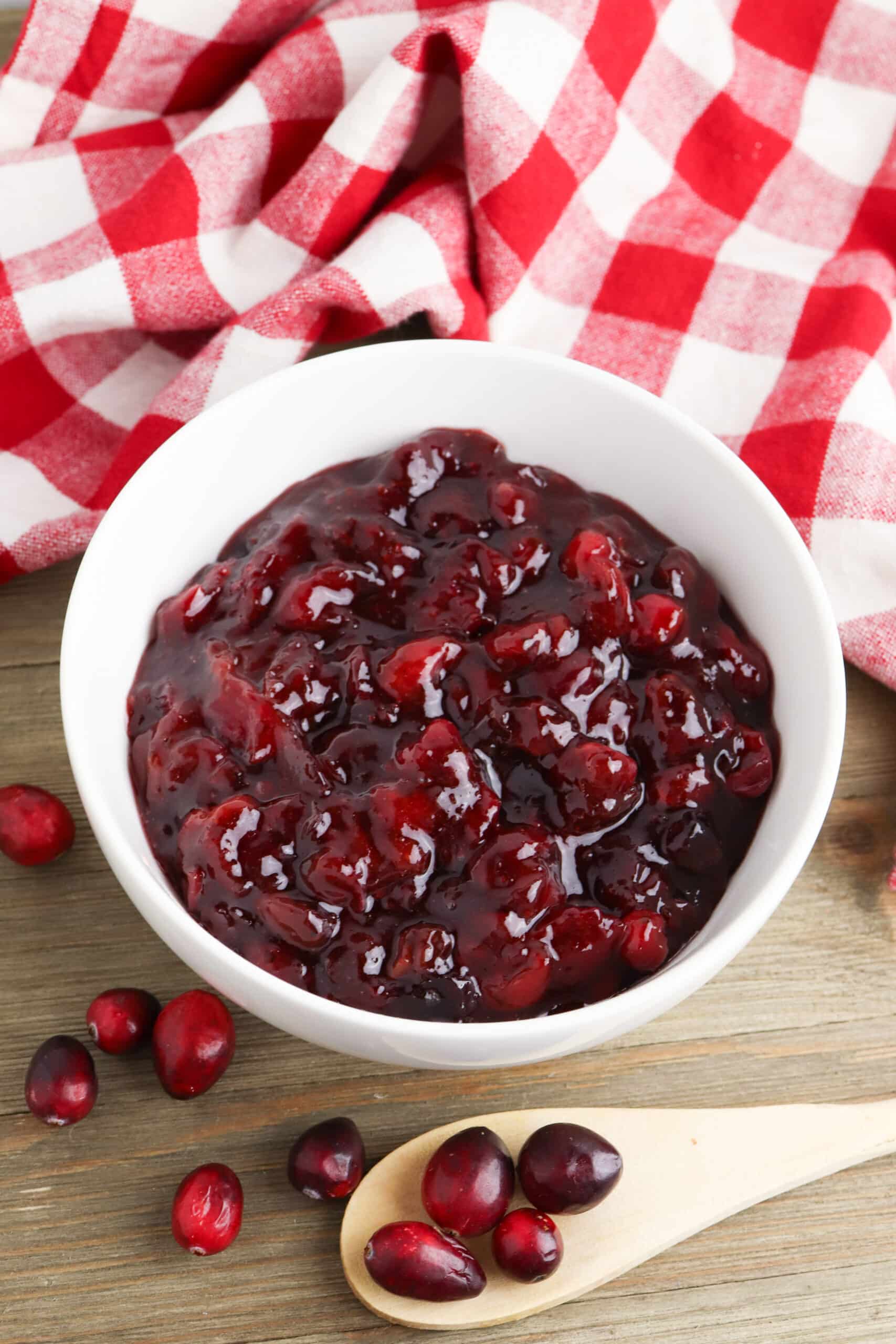 Slow Cooker Cranberry Sauce