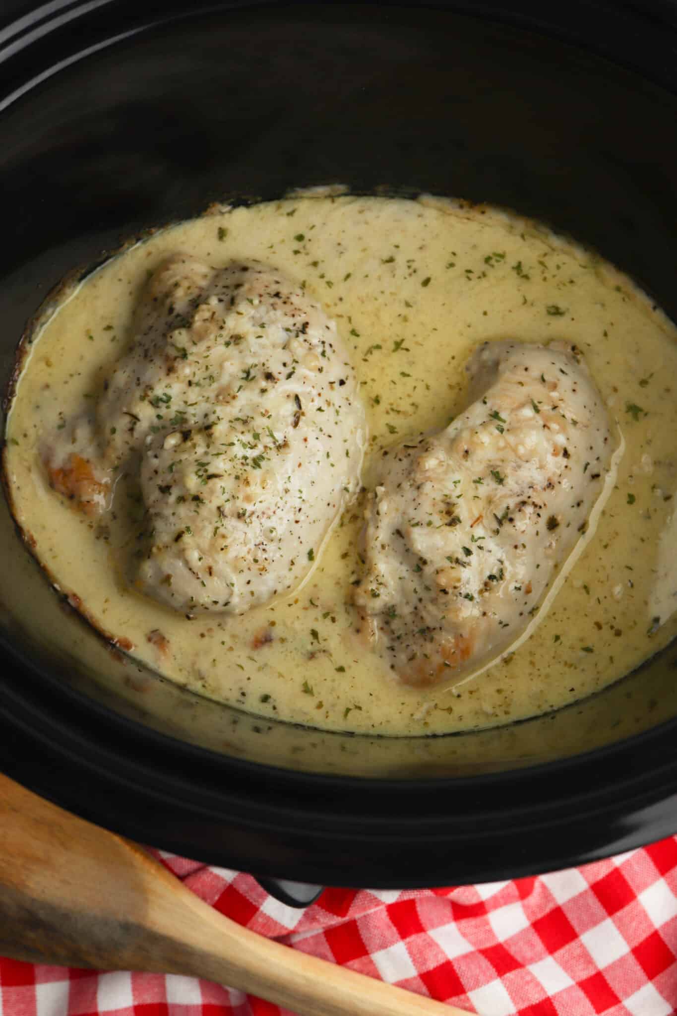 Slow Cooker Garlic Parmesan Chicken When is Dinner
