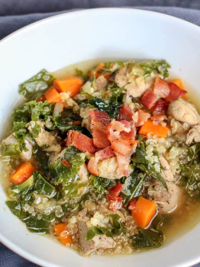 Chicken Kale Quinoa Soup Story When is Dinner