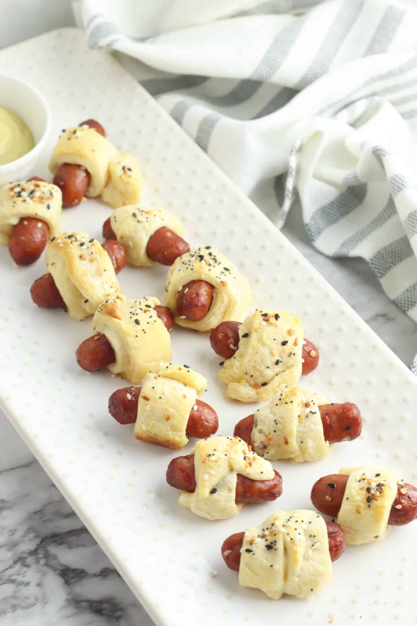 Everything Bagel Pigs in a Blanket When is Dinner