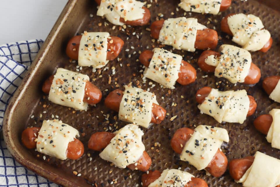 Everything Bagel Pigs in a Blanket When is Dinner