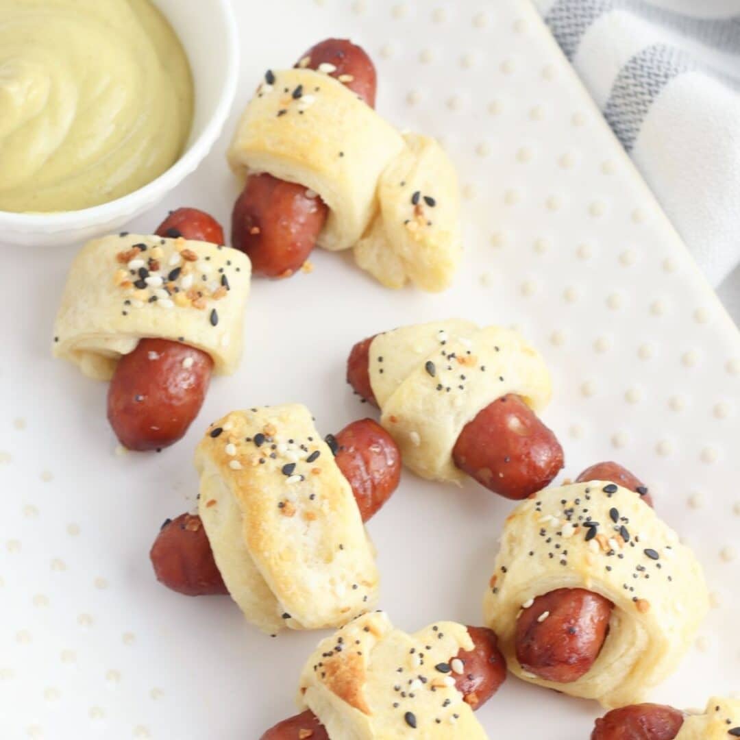 Everything Bagel Pigs in a Blanket When is Dinner