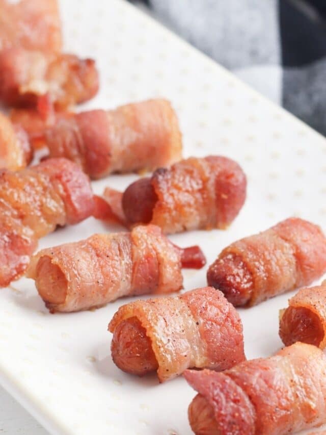 Cajun Bacon Wrapped Sausages Story When is Dinner