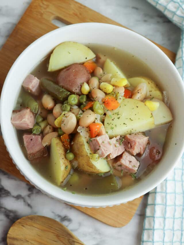 Ham Bone Soup Story When is Dinner