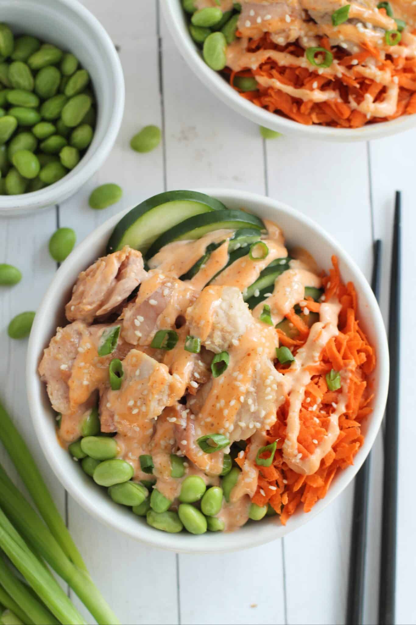 Teriyaki Salmon Bowls When is Dinner