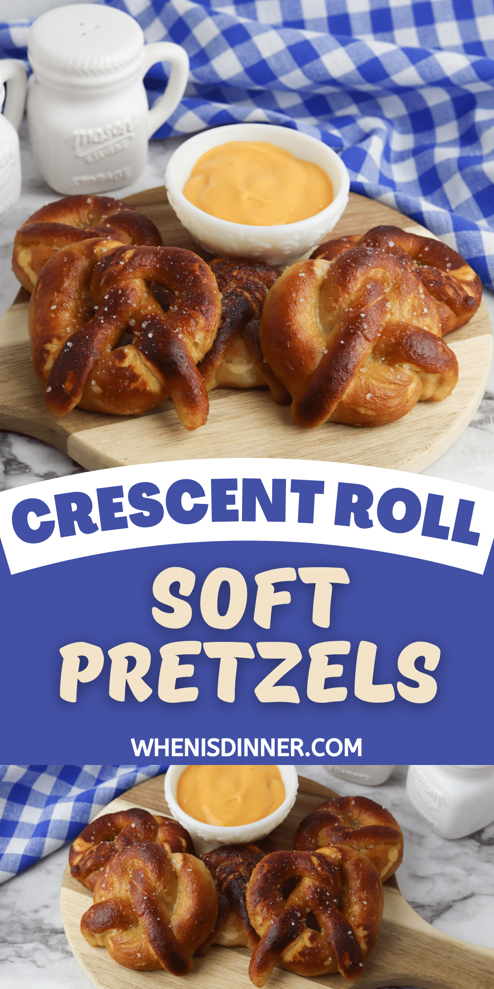 Crescent Roll Pretzels When is Dinner