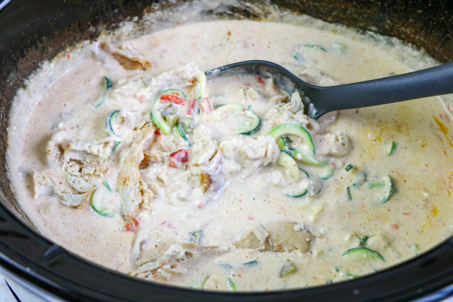 Slow Cooker Cajun Chicken Alfredo When is Dinner