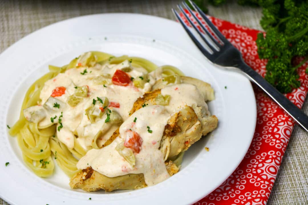 Slow Cooker Cajun Chicken Alfredo When is Dinner