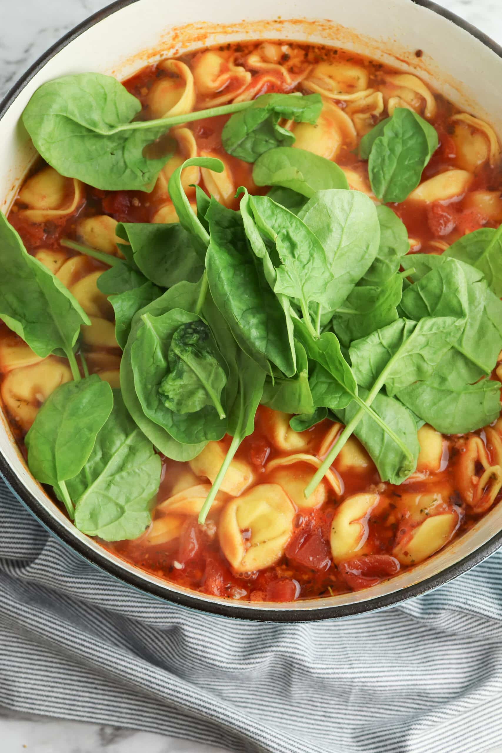 Stovetop Sausage Tortellini Soup When is Dinner