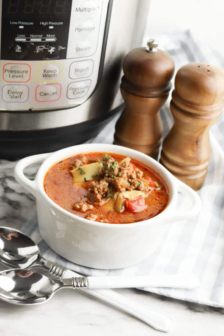 Instant Pot Lasagna Soup When is Dinner