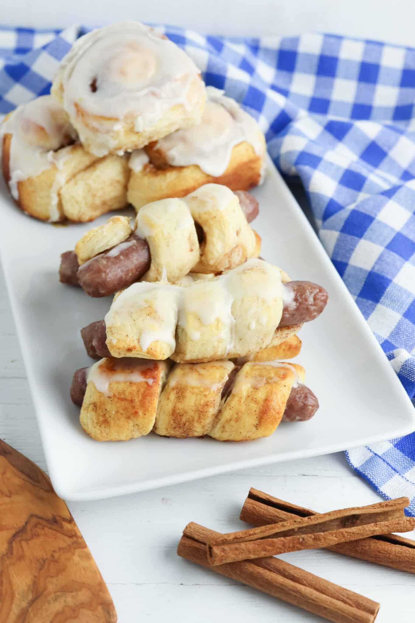 Cinnamon Roll Breakfast Sausages When is Dinner