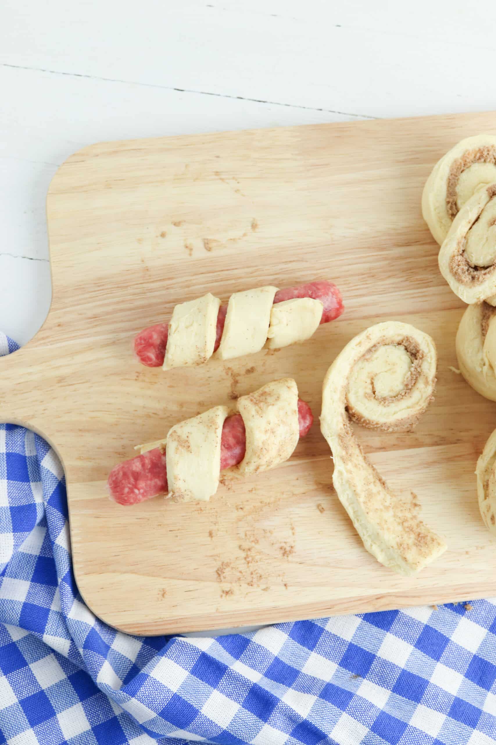Cinnamon Roll Breakfast Sausages When is Dinner