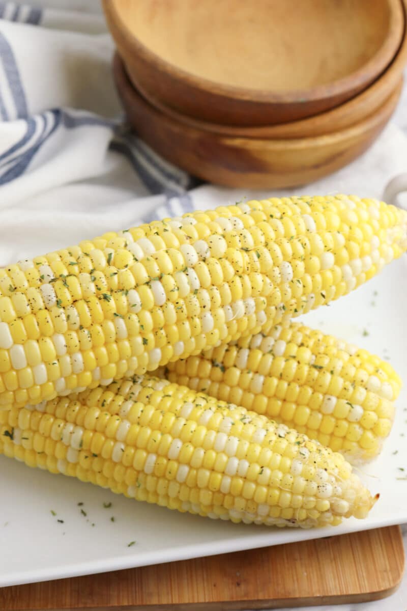 Oven Baked Corn on the Cob When is Dinner