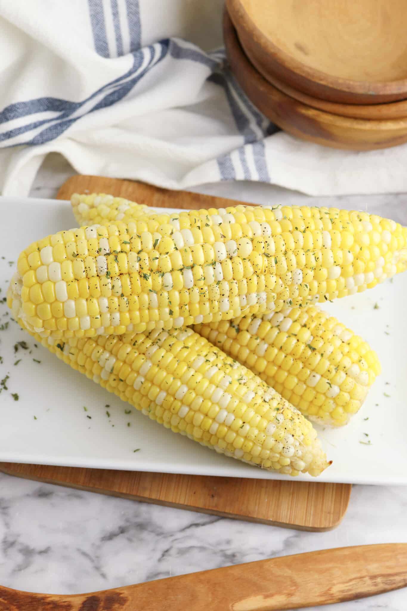 Oven Baked Corn on the Cob When is Dinner