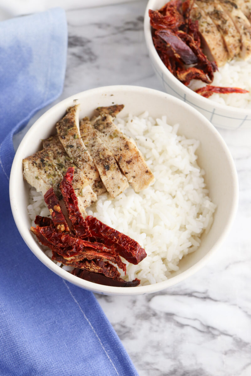 Greek Chicken Bowls