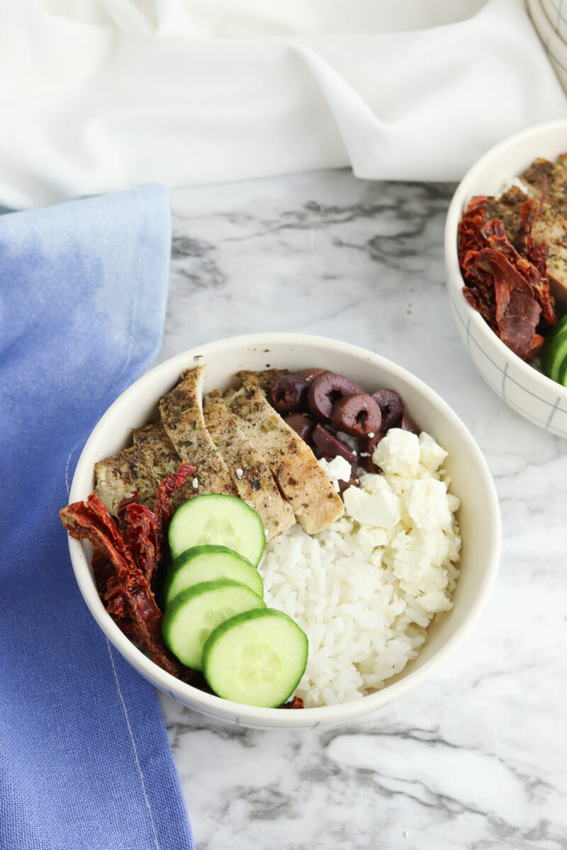 Greek Chicken Bowls