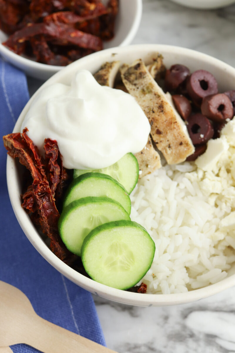 Greek Chicken Bowls
