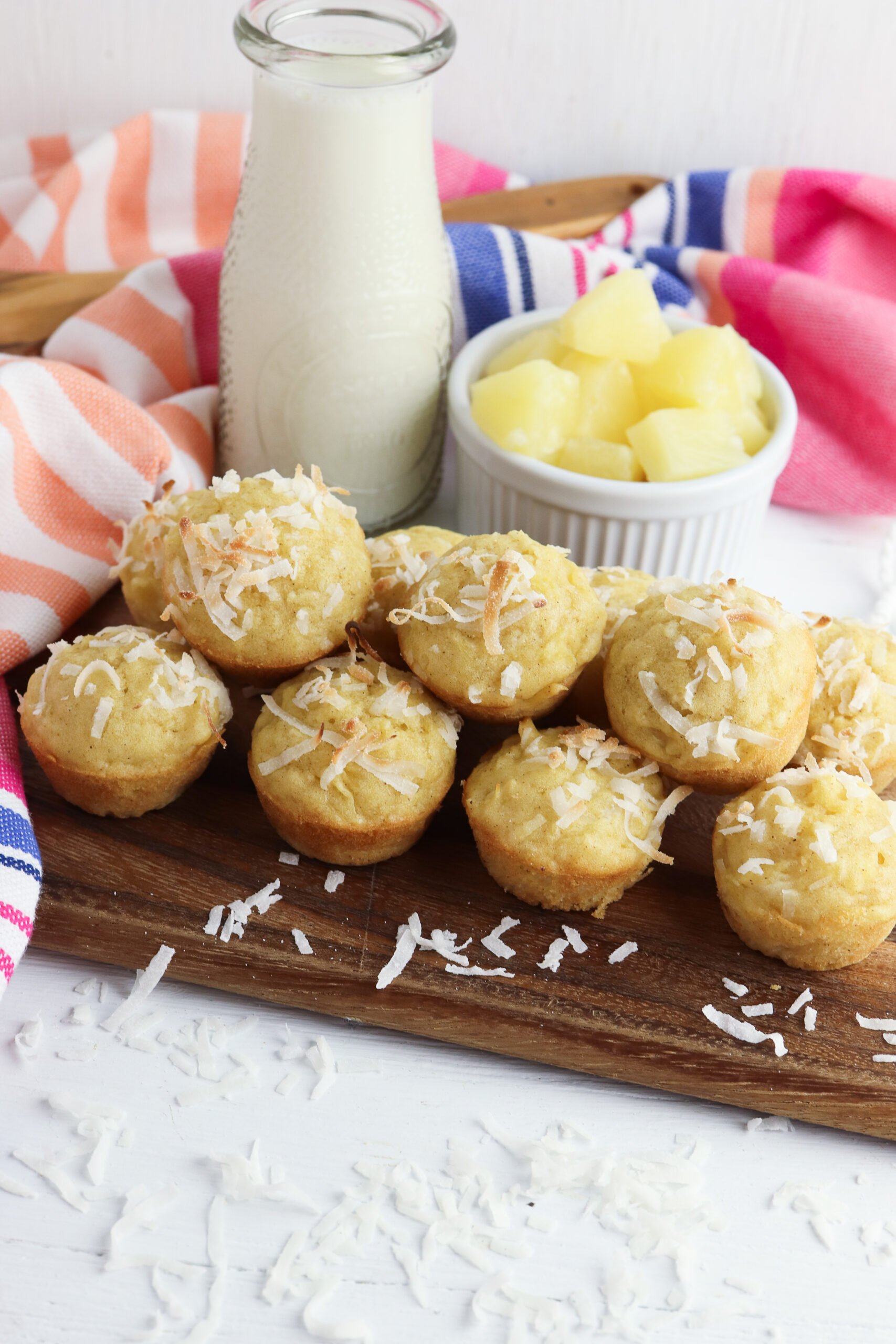Pineapple Coconut Muffins